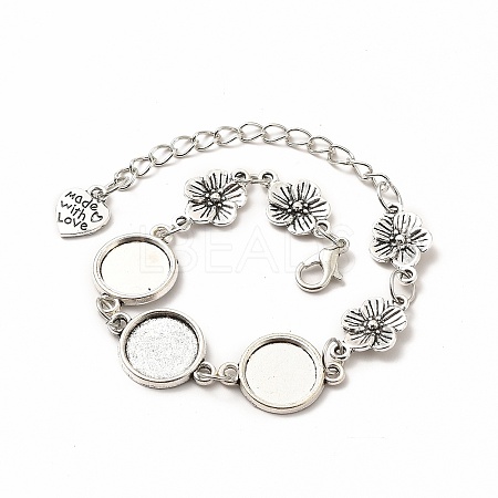 Alloy Bracelets & Anklets Making MAK-M027-04AS-1