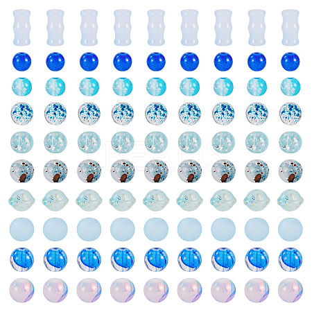 80G Transparent Glass Beads DGLA-TA0001-47F-1