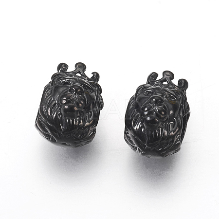 316 Surgical Stainless Steel European Beads STAS-E446-12B-1
