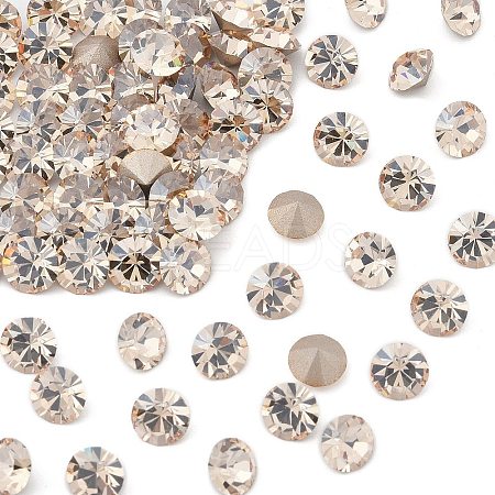 Preciosa&reg MAXIMA Crystal Round Stones Y-PRC-RBSS8-00030-235-1