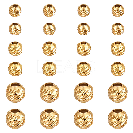 24Pcs 3 Styles 925 Sterling Silver Spacer Beads FIND-PH0060-01-1