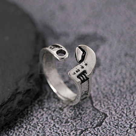 Alloy Wrench Cuff Rings WGB2616-01-1
