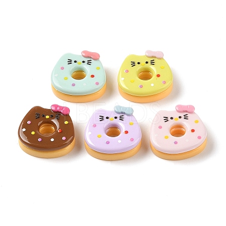 Opaque Resin Imitation Food Decoden Cabochons RESI-S396-04-1