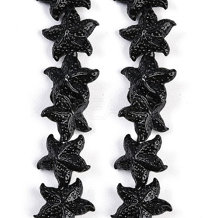 Synthetic Coral Dyed Carved Beads Strands CORA-K009-06B-03-1