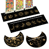4Pcs 4 Style Wooden Tarot Card Stand Holder DJEW-WH0041-004-1