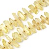 Natural Quartz Crystal Beads Strands G-F800-C18-1
