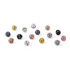 160Pcs 8 Colors Alloy Rhinestone Beads FIND-CW0001-11-2