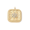 304 Stainless Steel Rhinestone Pendants STAS-Z122-55G-1