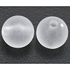 Transparent Acrylic Round Beads X-PL720-1