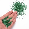 Plated Glass Cylinder Beads SEED-S047-E-002-5