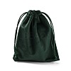 Velvet Jewelry Drawstring Storage Pouches ABAG-P013-02D-05-2