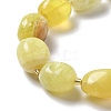 Natural Yellow Opal Beads Strands G-B028-B13-2