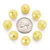 Opaque Acrylic Beads TACR-S154-10F-08-5