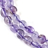 Natural Lavender Amethyst Beads Strands G-P497-01B-21-4