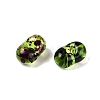 Picasso Spray Painted Glass Seed Beads SEED-T006-04-19-5