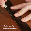 PU Leather Fabric Plain Lychee Fabric AJEW-WH0034-89C-04-6