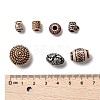 Mixed Antique Style Acrylic Beads MACR-R546-01-3
