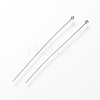 Tarnish Resistant 304 Stainless Steel Ball Head pins STAS-S066-70x0.5mm-2