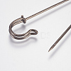 Iron Brooch Findings IFIN-WH0007-01B-2
