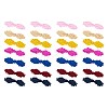 28sets 7 color Handmade Chinese Frogs Knots Buttons Sets BUTT-NB0001-38-1-1