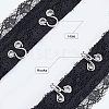 Steel Hook Buckles FIND-WH0082-91A-5
