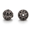 Brass Rhinestone Beads RB-H041-12-1
