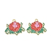 Alloy Enamel Pendants ENAM-I082-01G-05-1