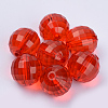 Transparent Acrylic Beads TACR-Q254-22mm-V12-1