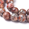 Synthetic Silver Line Imperial Jasper Beads Strands G-D0006-C09-10mm-02-3