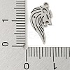 Non-Tarnish 201 Stainless Steel Pendants FIND-Z009-08P-3
