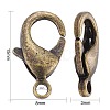 Antique Bronze Brass Lobster Claw Clasps X-KK-903-AB-NF-4