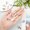 304 Stainless Steel Pendants STAS-UN0014-92P-2