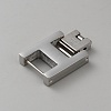 Rectangle Stainless Steel Watch Band Clasps LS-STAS-WH0048-08C-P-2