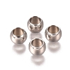201 Stainless Steel Spacer Beads X-STAS-I137-01E-P-2