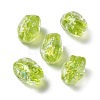 Handmade Foil Lampwork Beads Strands FOIL-Z001-06F-2
