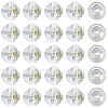 80Pcs AB Color Plated Glass Beads EGLA-PA0001-41A-7