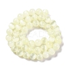 Natural Selenite Beads Strands G-C142-01C-05-3