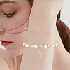 10Pcs Brass Micro Pave Cubic Zirconia Pendants KK-BBC0028-54-6