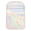 Plastic Glitter Holographic Packaging Yinyang Zip Lock Bags OPP-D003-04B-2