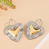 Alloy Stud Earrings for Women WG77B71-01-3