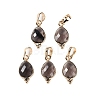 Natural Smoky Quartz Faceted Pendans KK-L218-004G-05-1