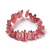 Natural Quartz Crystal Points Beads Strands G-K181-B20-2