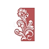 Floral Design Carbon Steel Cutting Dies Stencils DIY-WH0170-010-7
