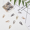 Alloy Lobster Claw Clasps PALLOY-OC0001-72-5
