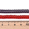 Transparent Glass Beads Strands GLAA-T025-6mm-15-4