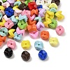 Opaque Acrylic Beads OACR-H058-09-1