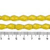 Opaque Solid Color Beads Strands EGLA-N013-P8mm-D06-4