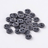 2-Hole Flat Round Resin Sewing Buttons for Costume Design BUTT-E119-24L-01-1