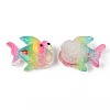 Rainbow Resin Cabochons LS-CRES-N024-38-2