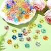 150Pcs Transparent Acrylic Bead Frame TACR-YW0003-21-4
